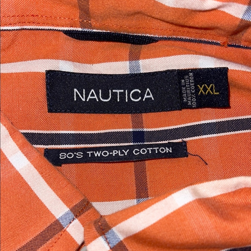 Nautica Explorer Shorts & Plaid Button-Up Shirt – Size XXL (2-Piece Set) #83 - Picture 3 of 13
